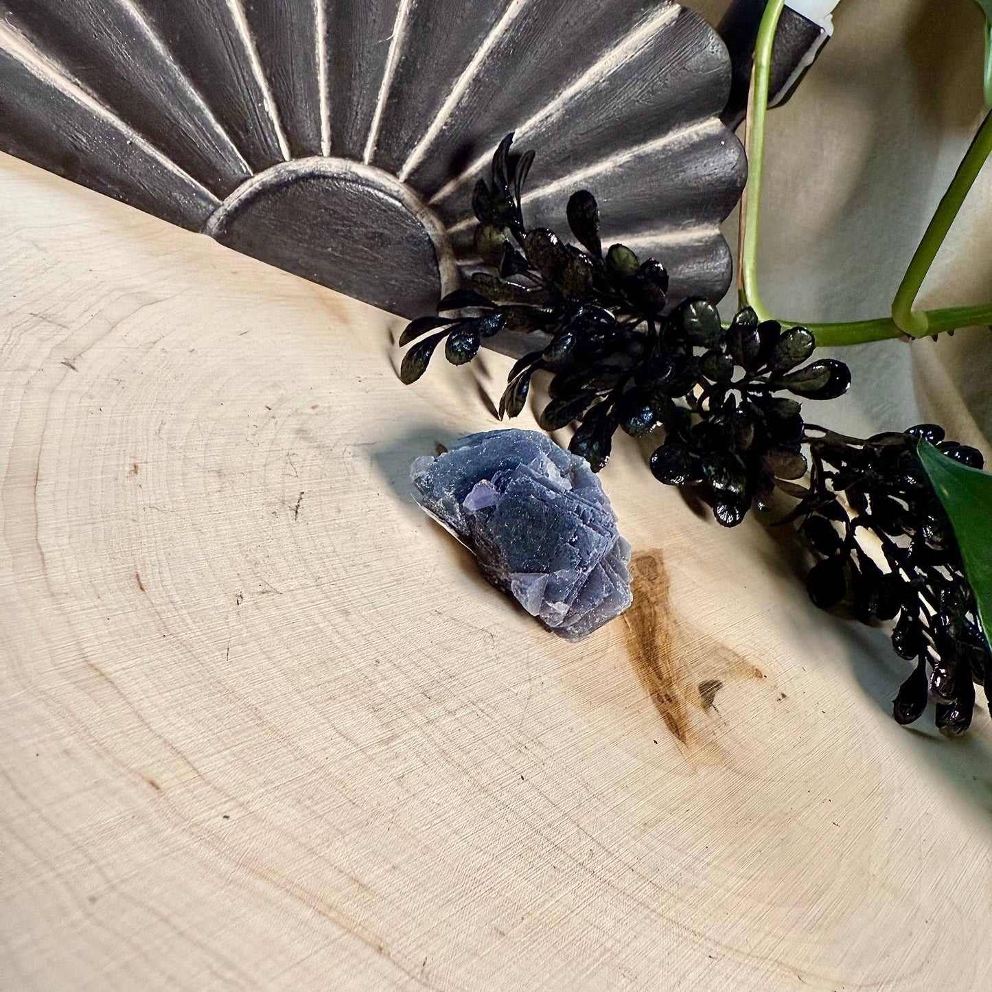 Black Rose Fluorite Specimens