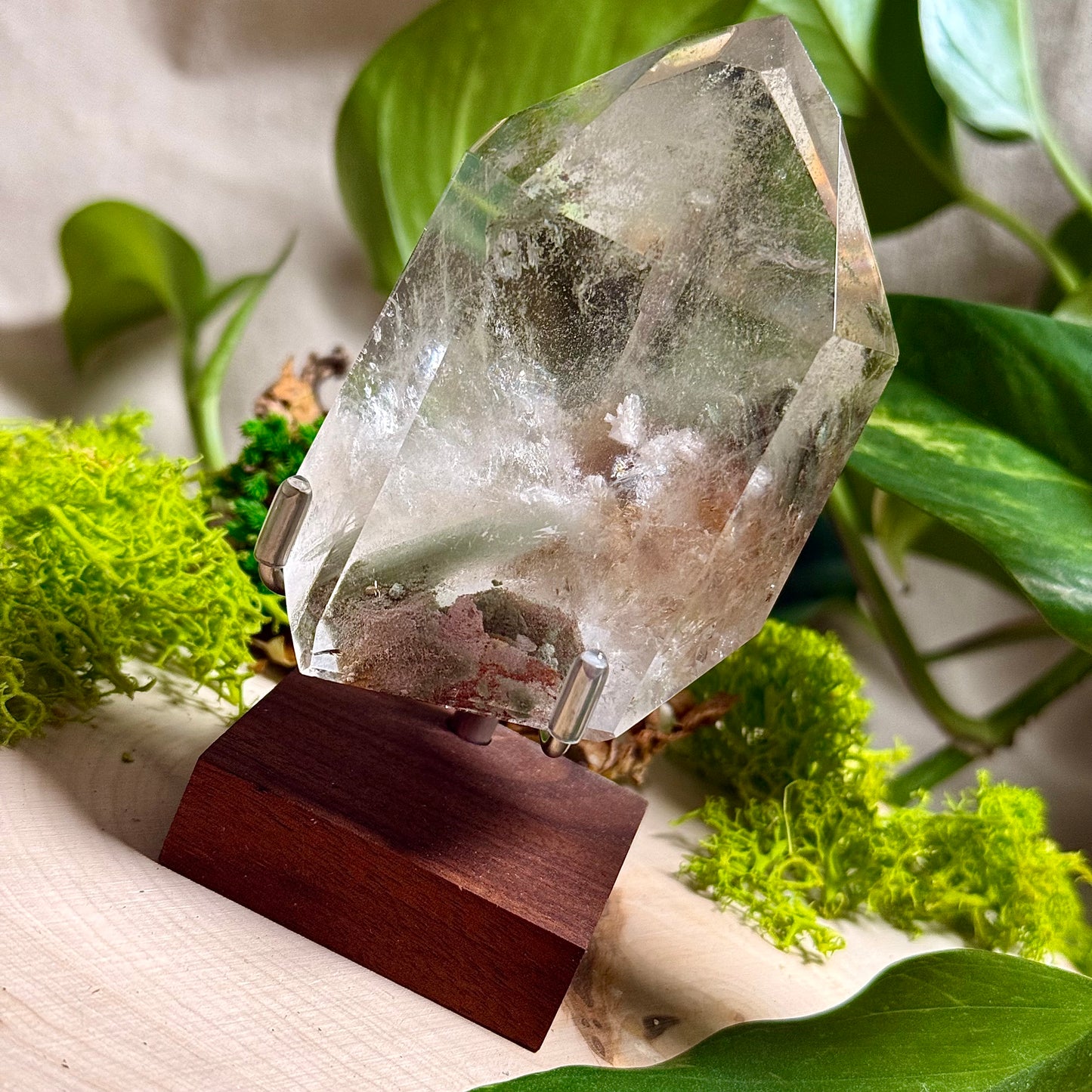 Green Chlorite Phantom Quartz Garden Towers
