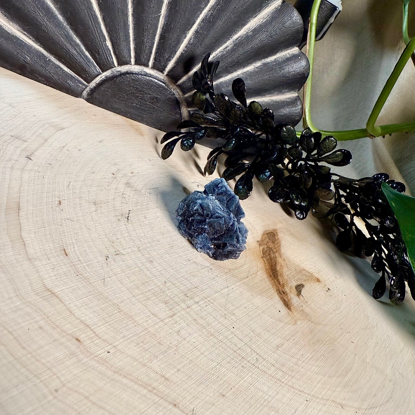 Black Rose Fluorite Specimens