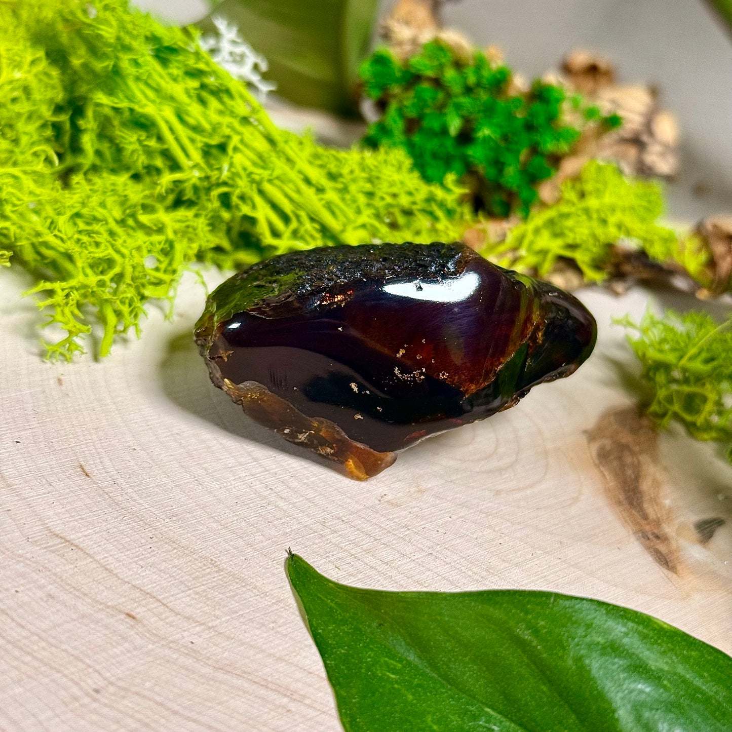 Sumatra Blue Amber Polished/Raw