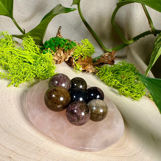 Watermelon Tourmaline Mini Sphere