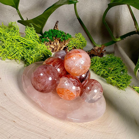 Fire Quartz Mini Sphere