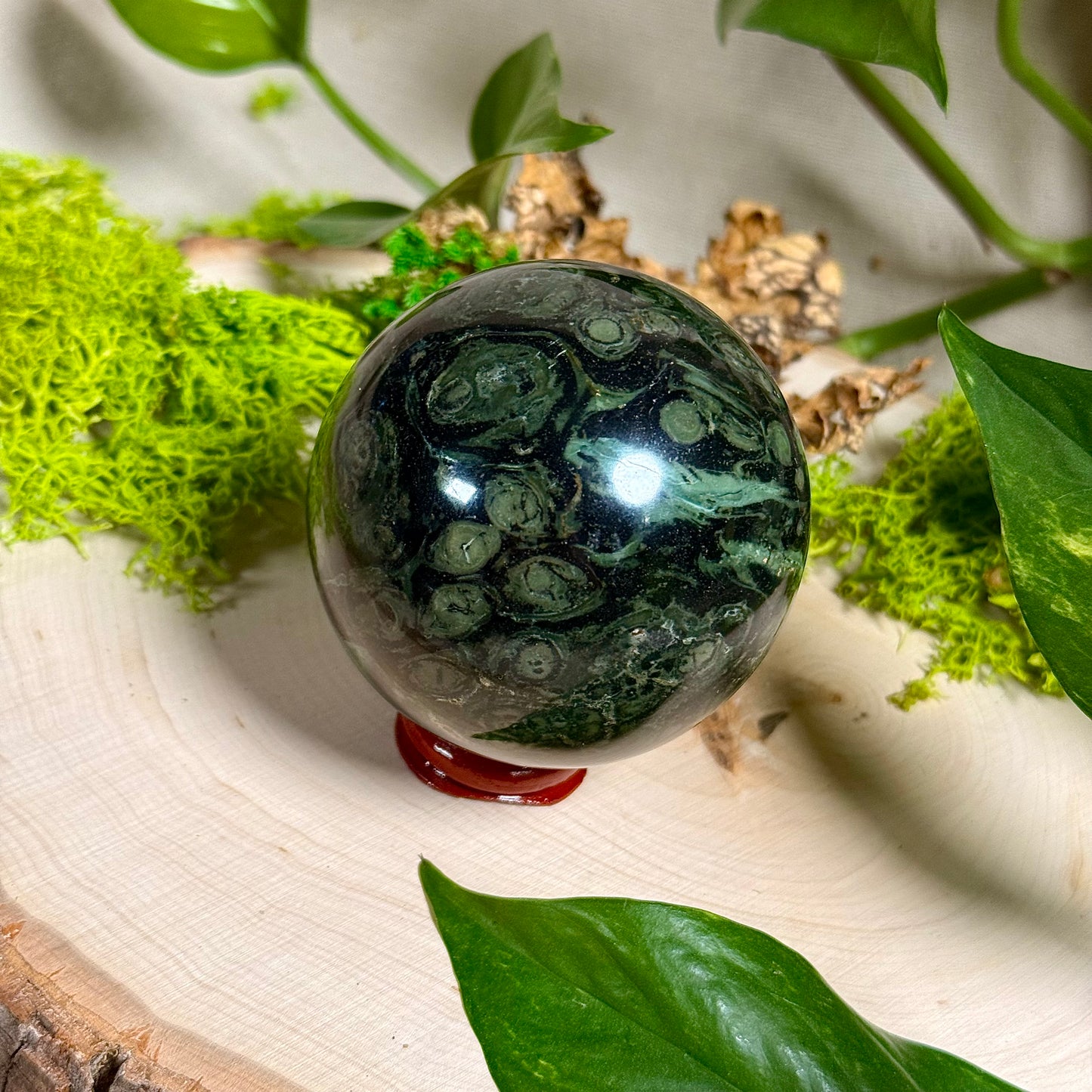 Kambamba Jasper Palm Stones and Spheres