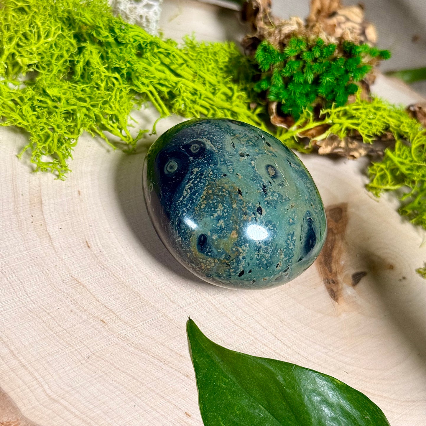 Kambamba Jasper Palm Stones and Spheres