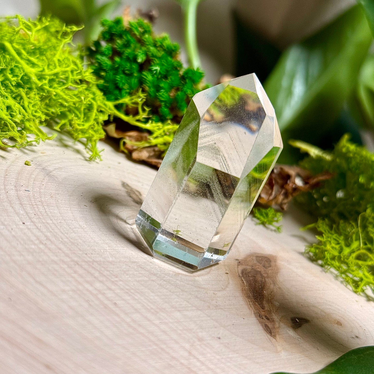 Green Chlorite Phantom Quartz Garden Towers